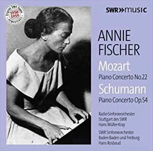 ANNIE FISCHER / アニー・フィッシャー / MOZART & SCHUMANN: PIANO CONCERTOS / ORIGINAL SWR TAPES REMASTER 1958-1959