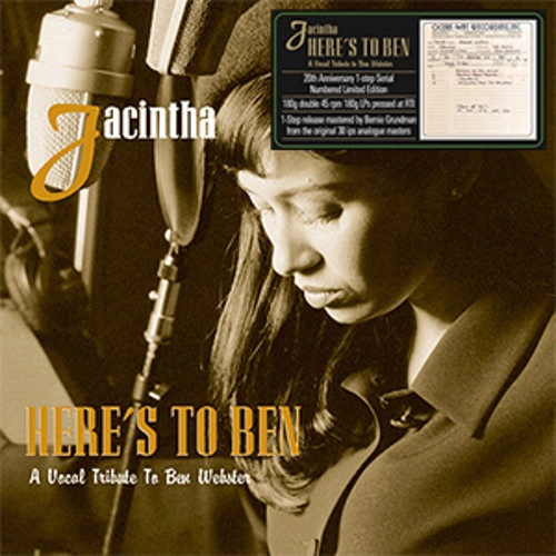 JACINTHA / ジャシンタ / HERE'S TO BEN (20TH ANNIVERSARY) (LIMITED EDITION 45RPM 180 GRAM)