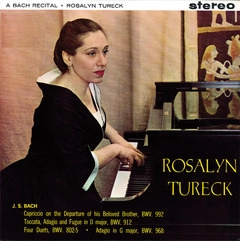 ROSALYN TURECK / ロザリン・テューレック / BACH RECITAL (LP/LTD)
