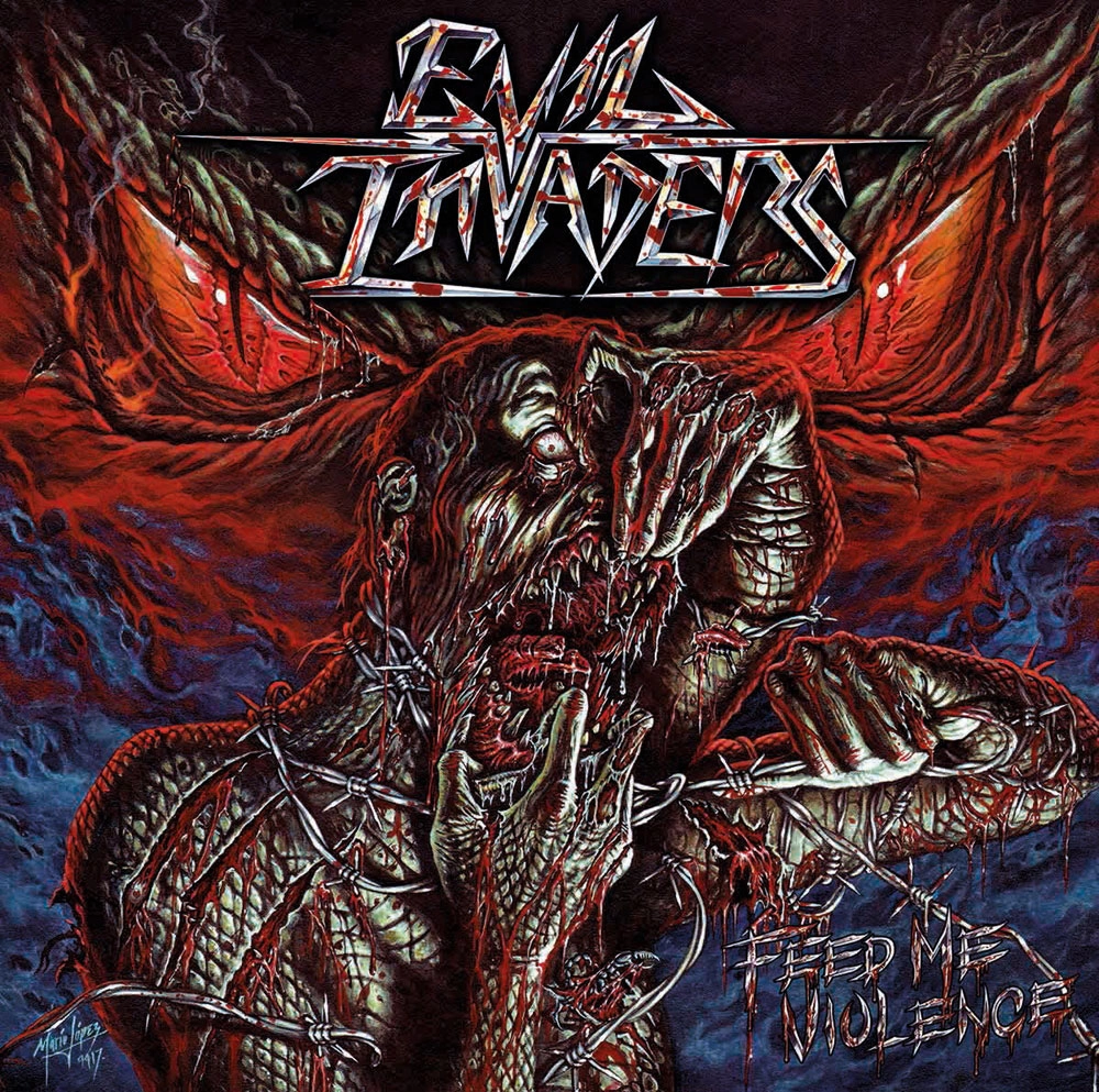 EVIL INVADERS / イーヴル・インヴェイダーズ / フィード･ミー･ヴァイオレンス（通常盤） / FEED ME VIOLENCE