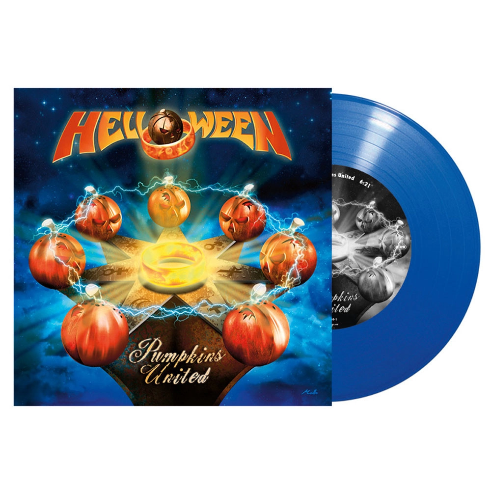 HELLOWEEN / ハロウィン / PUMPKINS UNITED<BLUE VINYL>