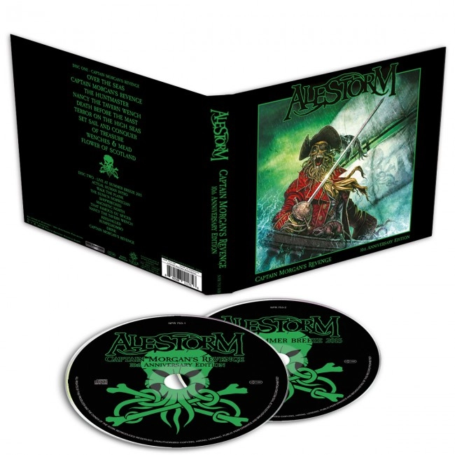 ALESTORM / エイルストーム / CAPTAIN MORGAN'S REVENGE (10TH ANNIVERSARY EDITION)<MEDIABOOK>