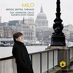 GUY JOHNSTON / ガイ・ジョンストン / MILO - BRIDGE, BRITTEN,TURNAGE
