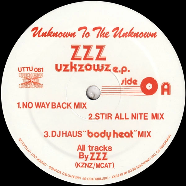 DJ NOZAKI PRESENTS ZZZ / UZKZOWZ E.P