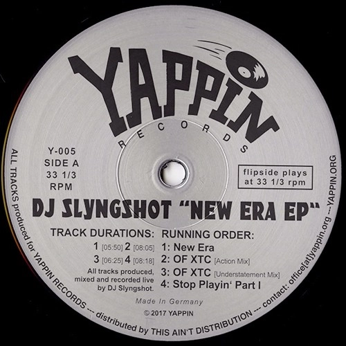 DJ SLYNGSHOT / NEW ERA EP