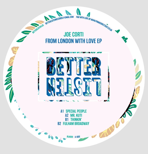 JOE CORTI / FROM LONDON WITH LOVE EP