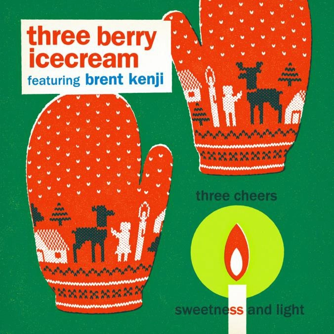 three berry icecream featuring brent kenji / three cheers