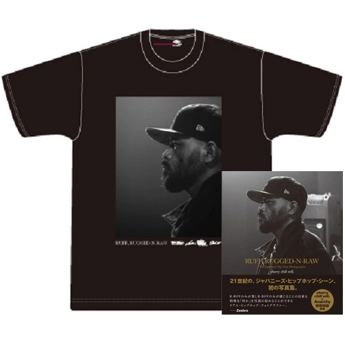 cherry chill will. / RUFF, RUGGED-N-RAW 　The Japanese Hip Hop Photographs★ディスクユニオン限定T-SHIRTS付セットXXLサイズ