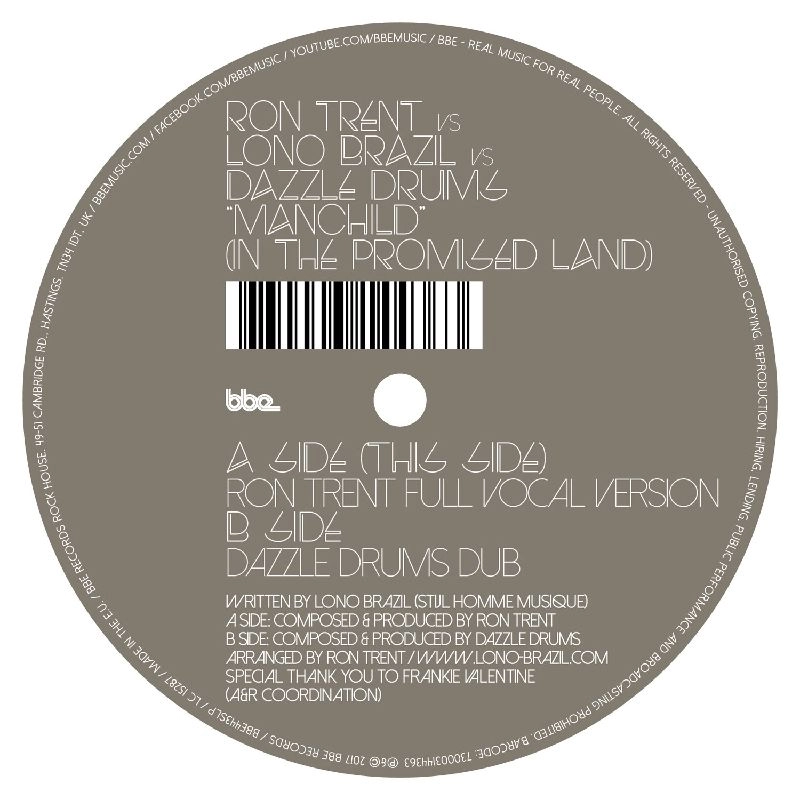 RON TRENT VS. LONO BRAZIL VS. DAZZLE DRUMS / MANCHILD (IN THE PROMISED LAND)