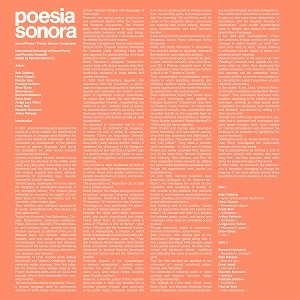 V.A. (NOISE / AVANT-GARDE) / POESIA SONORA
