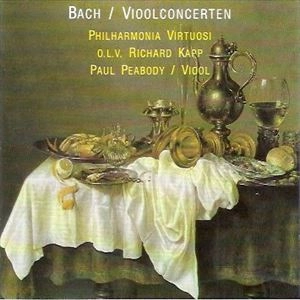 RICHARD KAPP / リチャード・カップ / BACH: VIOOLCONCERTEN