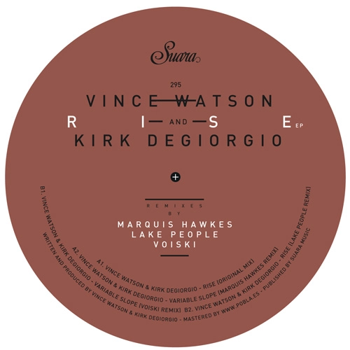 VINCE WATSON & KIRK DEGIORGIO / RISE EP