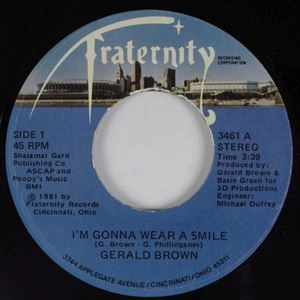 GERALD BROWN / I'M GONNA WEAR A SMILE