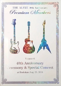 THE ALFEE / アルフィー / ALFEE 40th Anniversary Premium Members Volume 6 40th Anniversary Ceremony & Special Concert