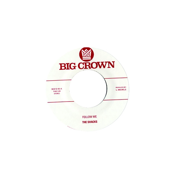 SHACKS / シャックス / FOLLOW ME / TEXAS (7")