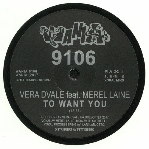 DJ SOTOFETT / VERA DVALE / DETOUR DUB / TO WANT YOU FEAT MEREL LAINE