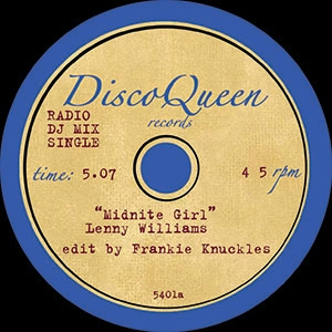 FRANKIE KNUCKLES / フランキー・ナックルズ / DISCO QUEEN #5401