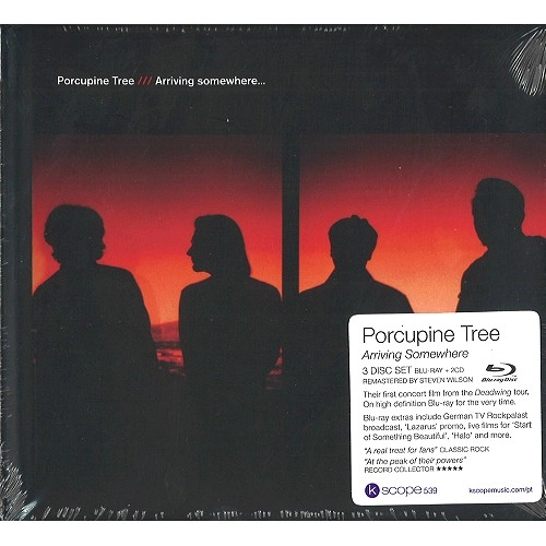 PORCUPINE TREE / ポーキュパイン・ツリー / ARRIVING SOMEWHERE: CD+BLU-RAY(REGION ALL)