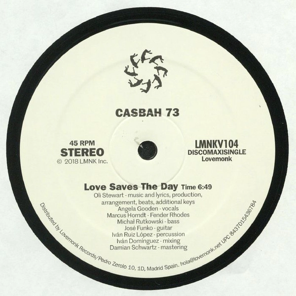 CASBAH 73 / LOVE SAVES THE DAY
