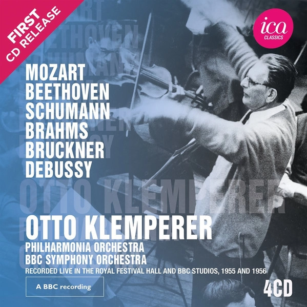 OTTO KLEMPERER / MOZART/BEETHOVEN/SCHUMAN/BRAHMS/BRUCKNER/DEBBUSSY