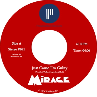 MIRAGE / JUST CAUSE I'M GUILTY / CAN'T STOP A MAN IN LOVE