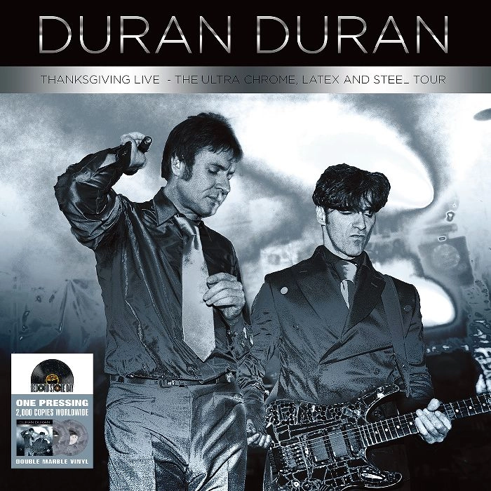 DURAN DURAN / デュラン・デュラン / THANKSGIVING LIVE - THE ULTRA CHROME, LATEX AND STEEL TOUR [COLORED 2LP] / THANKSGIVING LIVE (RSD 2018 GREY VINYL)