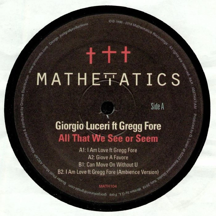 GIORGIO LUCERI / ALL THAT WE SEE OR SEEM