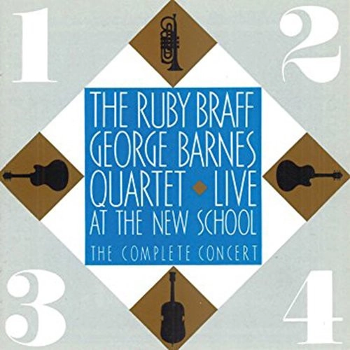 RUBY BRAFF / ルビー・ブラフ / ライヴ･アット･ザ･ニュー･スクール
