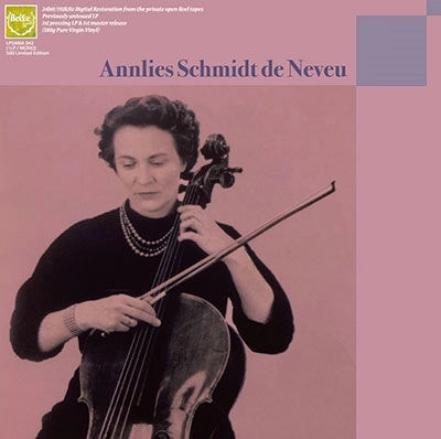 ANNLIES SCHMIDT DE NEVEU / アンリース・シュミット・ドゥ・ヌヴー / UNISSUED RECORDINGS VOL.2 (LP/LTD)