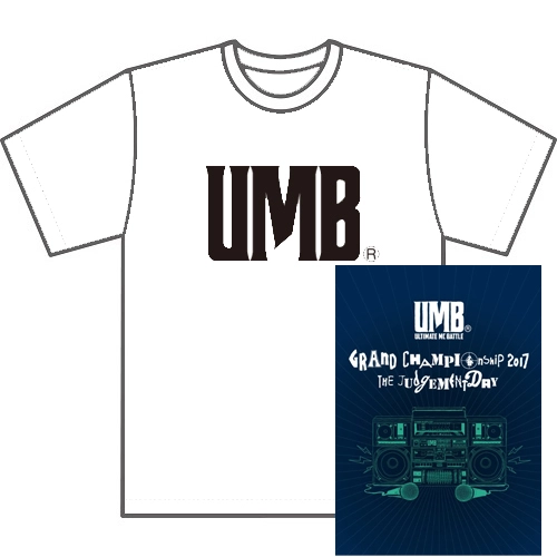 V.A.(LIBRA / ULTIMATE MC BATTLE -UMB-) / ULTIMATE MC BATTLE GRAND CHAMPION SHIP 2017★ディスクユニオン オンラインショップ限定T-SHIRTS付セットXLサイズ 