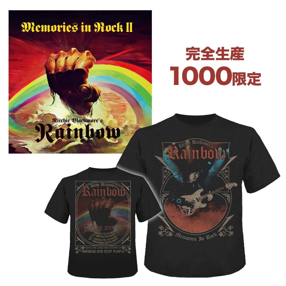 RITCHIE BLACKMORE'S RAINBOW / リッチー・ブラックモアズ・レインボー / メモリーズ･イン･ロックII ライヴ･イン･イングランド2017（完全生産限定盤 3CD+DVD） / MEMORIES IN ROCK II