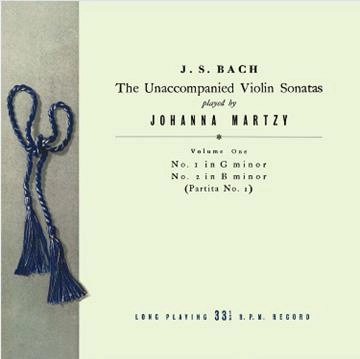 JOHANNA MARTZY / ヨハンナ・マルツィ / BACH:SONATAS&PARTITAS FOR SOLO VIOLIN VOL.1(LP/LTD)