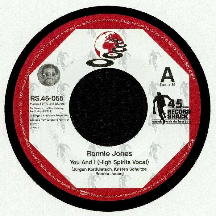 RONNIE JONES / ロニー・ジョーンズ / YOU AND I (HIGH SPIRITS VOCAL) / HIGH SPIRITS DUB