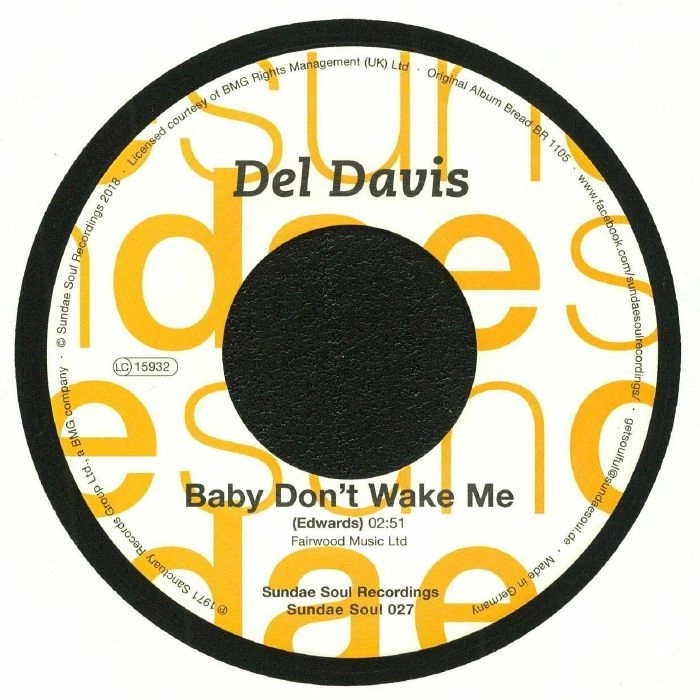 CHOSEN FEW / DEL DAVIS / WANDERING / BABY DON'T WAKE ME