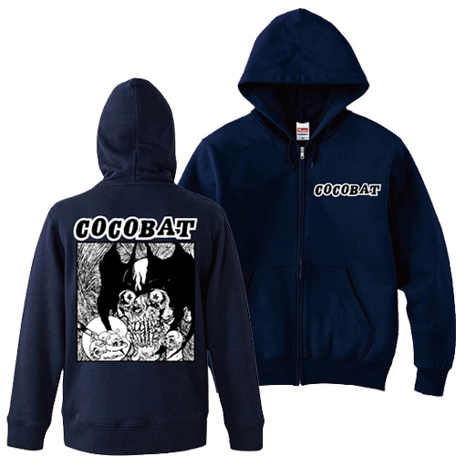 COCOBAT / CRUNCH ZIP UP HOODIE/S