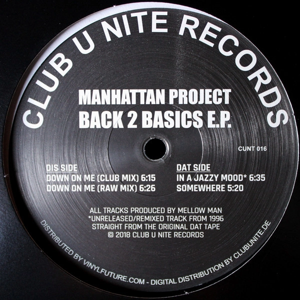 MANHATTAN PROJECT (MELLOW MAN) / BACK 2 BASICS E.P.