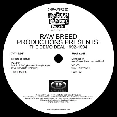 RAW BREED / ロウブリード / THE DEMO DEAL EP