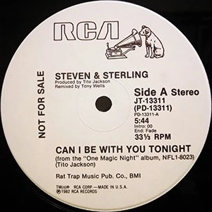 STEVEN & STERLING / CAN I BE WITH YOU TONIGHT