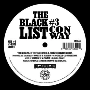 ODWEEYNE / CONWAY / NOLAN THE NINJA / THE BLACKLIST #3 b/w THE BLACKLIST #4