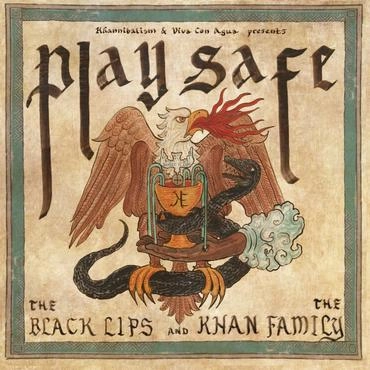 THE BLACK LIPS & THE KHAN FAMILY / PLAY SAFE [COLORED 12"]