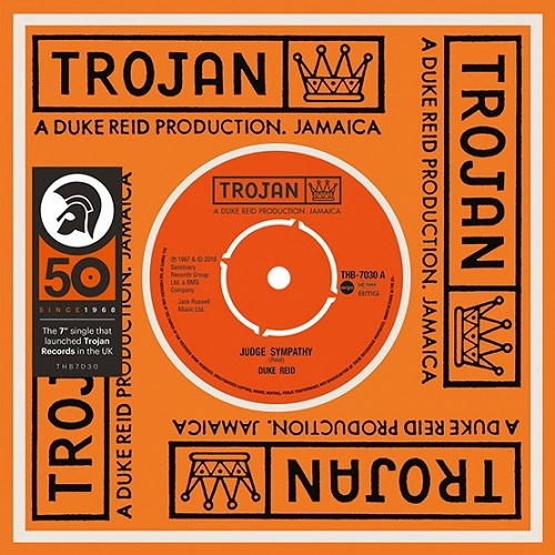 DUKE REID'S ALL STARS & ROLAND ALPHONSO / JUDGE SYMPATHY / NEVER TO BE MINE (O SOLE MIO) [COLORED 7"] / JUDGE SYMPATHY / ROLAND ALPHONSO NEVER TO BE MINE (O SOLE MIO) [COLORED 7"]