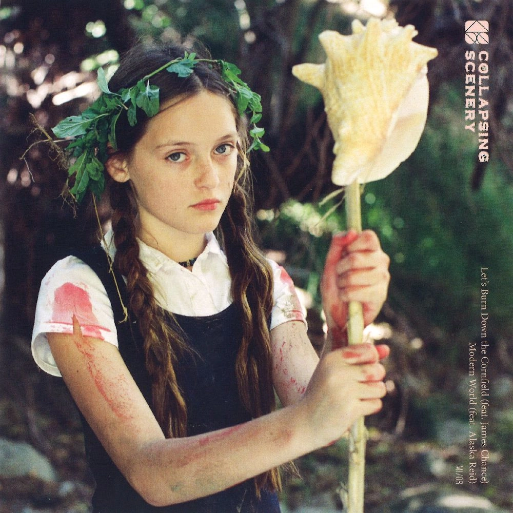 COLLAPSING SCENERY / LET'S BURN DOWN THE CORNFIELD FEAT. JAMES [7"]