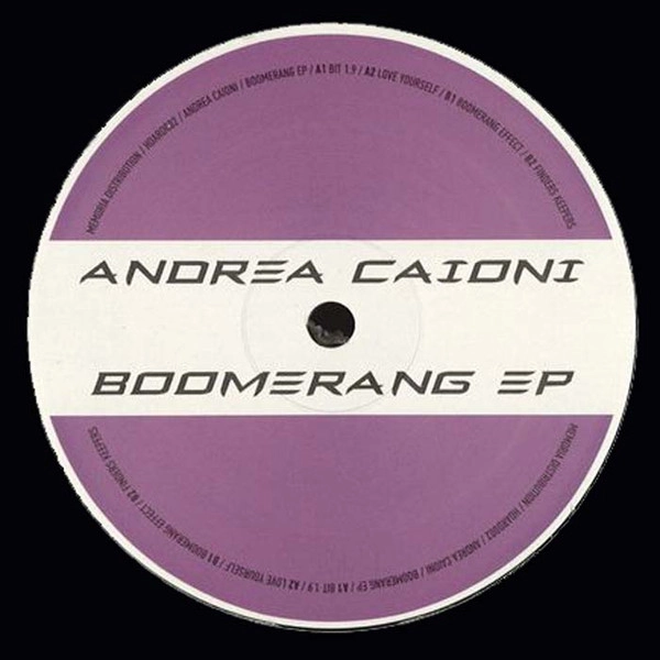 ANDREA CAIONI / BOOMERANG EP