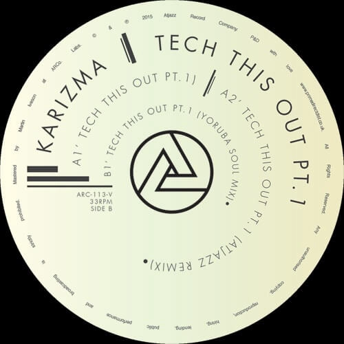 KARIZMA / カリズマ / TECH THIS OUT PT.1