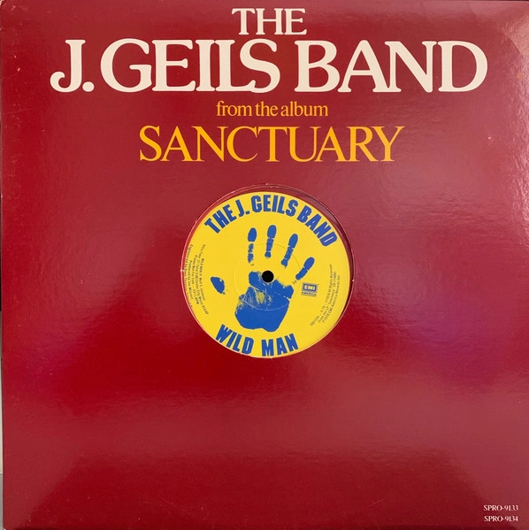 J. GEILS BAND / J・ガイルズ・バンド / WILD MAN / I COULD HURT YOU / JUS' CAN'T STOP ME