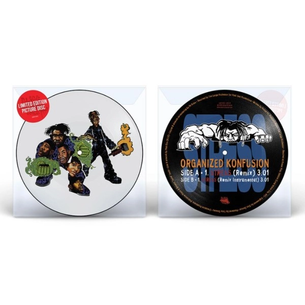 ORGANIZED KONFUSION / STRESS (LARGE PROFESSOR REMIX) PICTURE VINYL