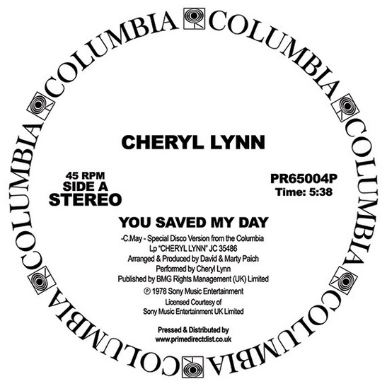 CHERYL LYNN / シェリル・リン / YOU SAVED MY DAY / GOT TO BE REAL