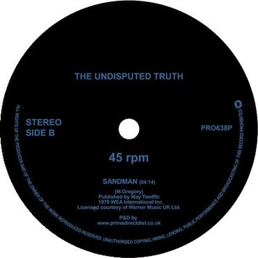 UNDISPUTED TRUTH / アンディスピューテッド・トゥルース / YOU + ME = LOVE / SANDMAN