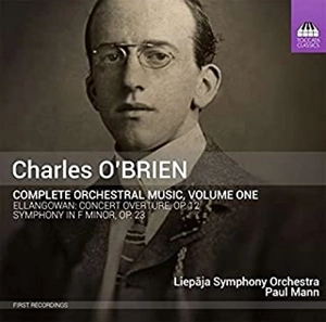 PAUL MANN / ポール・マン / O'BRIEN:COMPLETE ORCHESTRAL MUSIC VOL.1