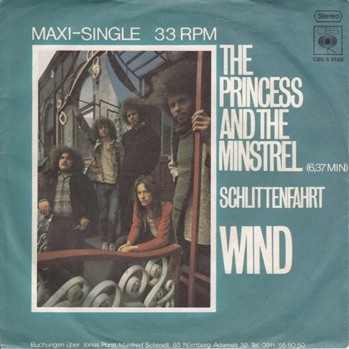WIND (PROG: DEU) / ウィンド / THE PRINCESS AND THE MINSTREL / PRINCESS AND THE MINSTREL